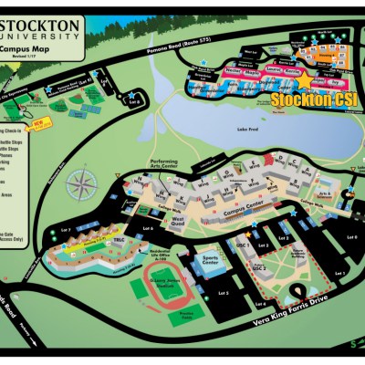 Stockton University Campus Map
