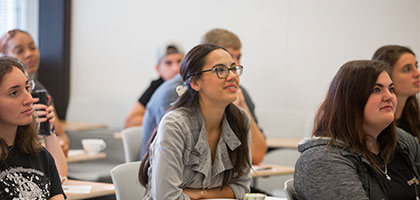 students in a classroom