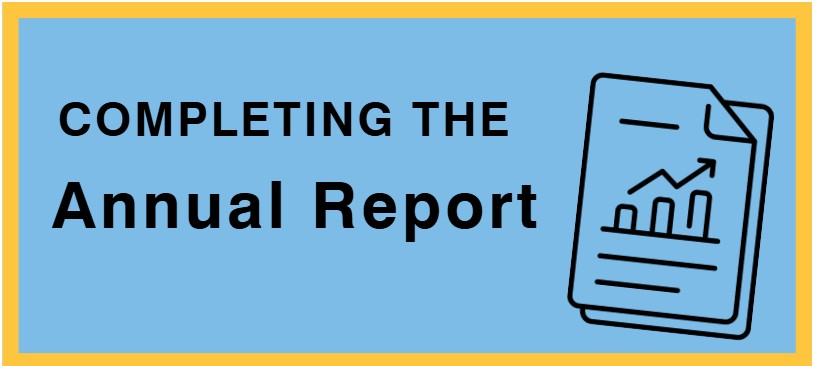 Completing the Annual Report Completing the Annual Report