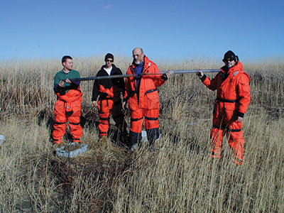 sediment sampling dredged matieral disposal site