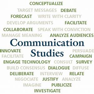 Communication Studies Word Cloud