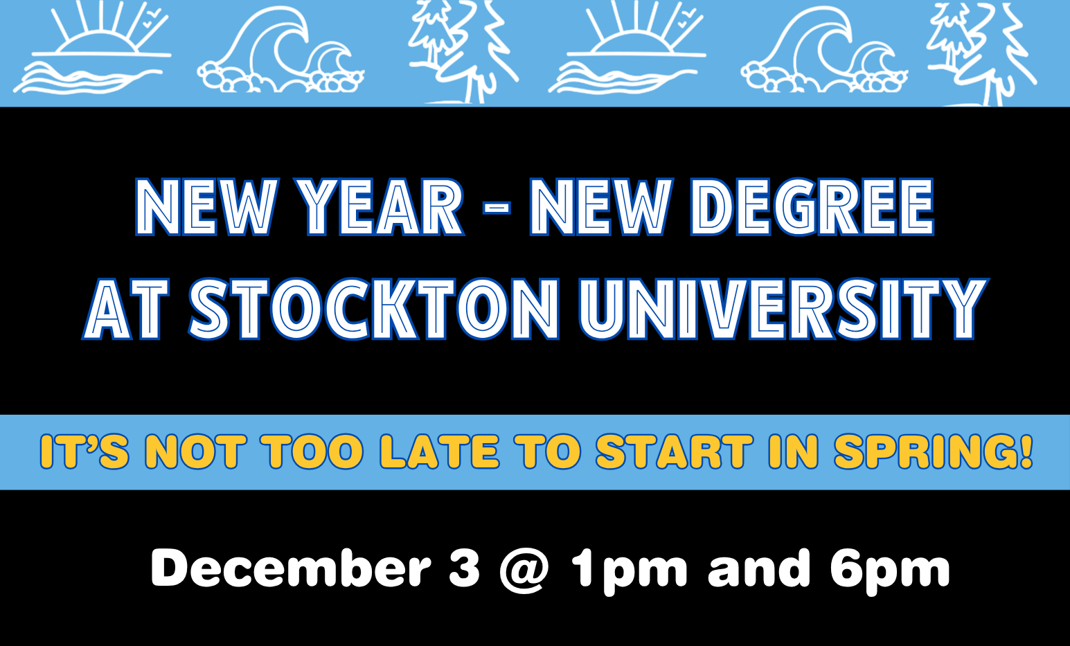 virtual event for spring 2026 admission