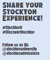 Share your experience #stocktonu #discoverstockton