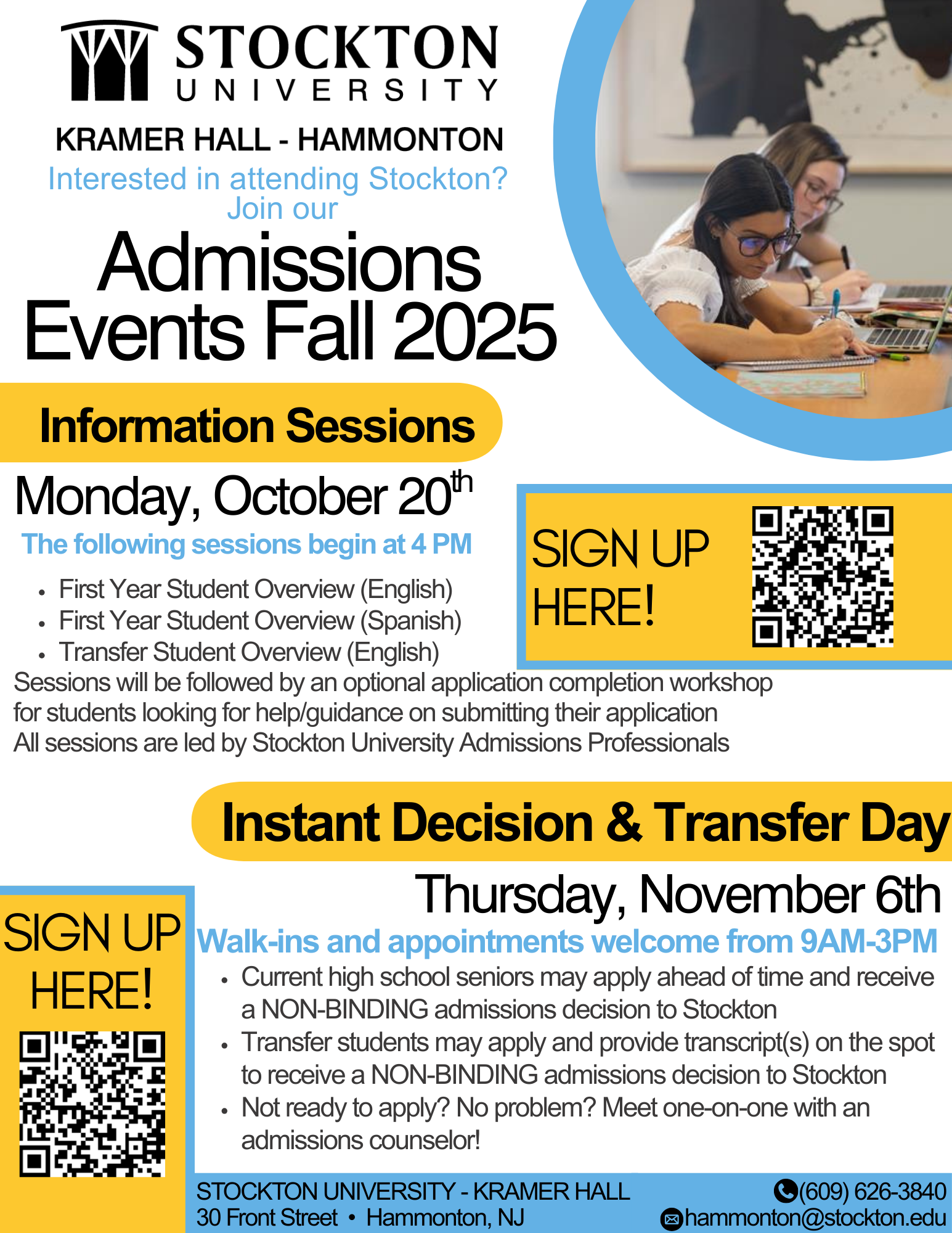 instant decision at kramer hall 