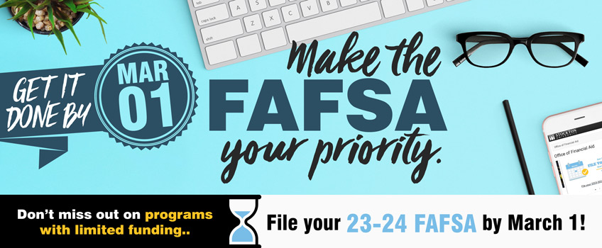 file fafsa by march 1
