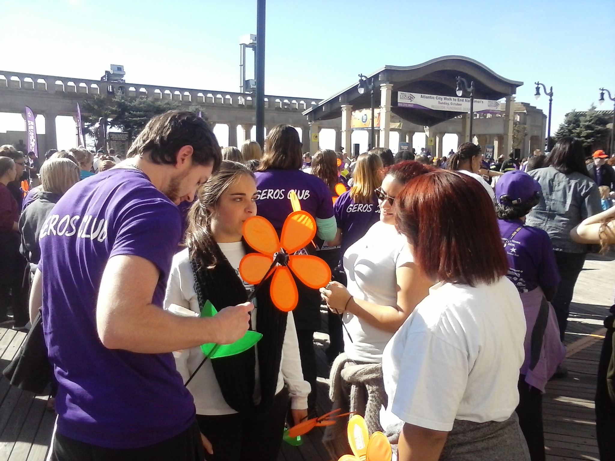 GEROS Club at Alzheimer's Walk GEROS at Alzheimer's Walk