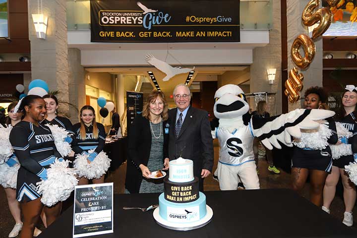 President and First Lady Kesselman at Ospreys Give