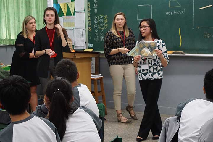 Students in Taiwan