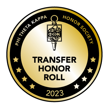 PTK 2023 Honor Roll badge