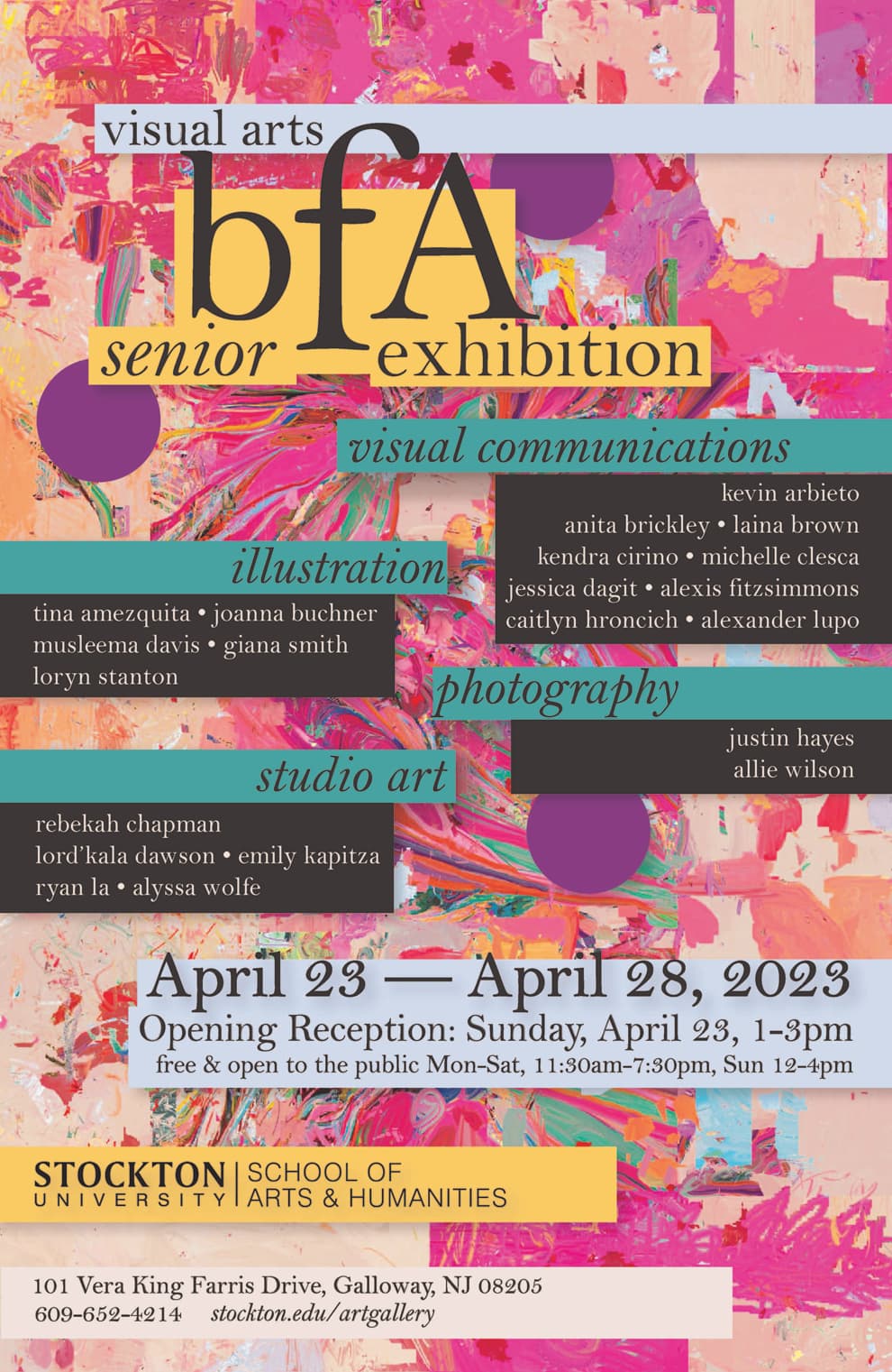 BFA Exhibition Poster