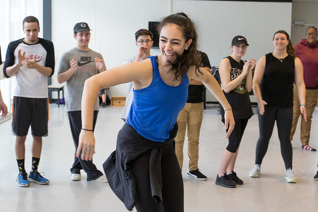 Dancers in Master Class