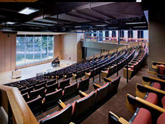Inside the Alton Auditorium