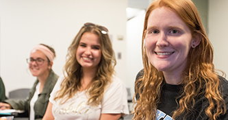 Stockton students in a classroom