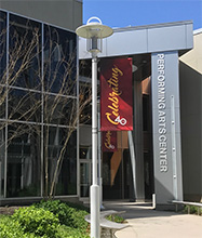 Entrance to the Performing Arts Center