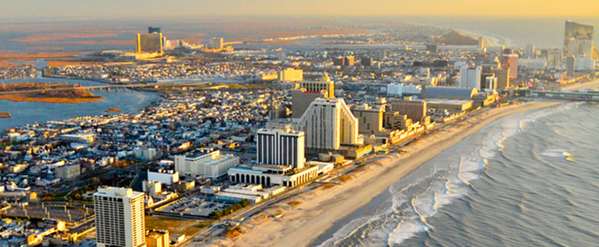 aerial photo of Atlantic City