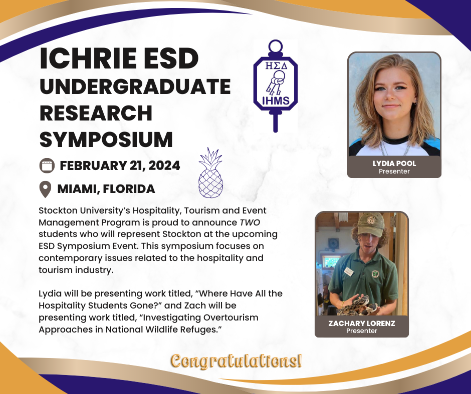 ICHRIE ESD Symposium Flyer