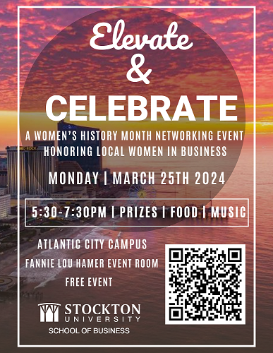 Elevate and Celebrate Event Flyer