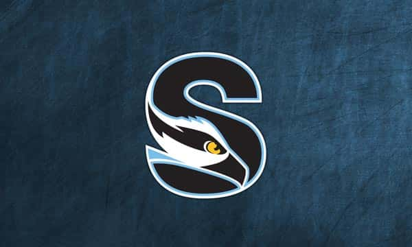 Stockton University S logo