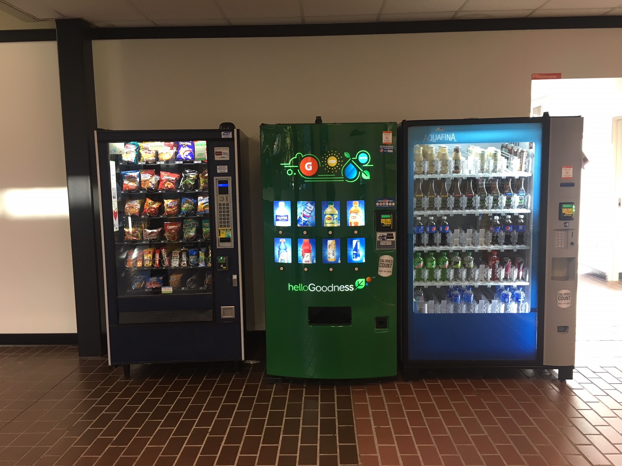 vending machines