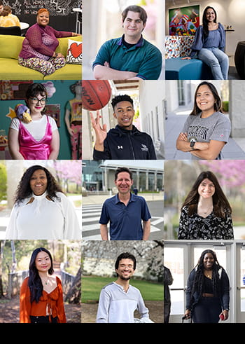 Collage of Featured Graduates