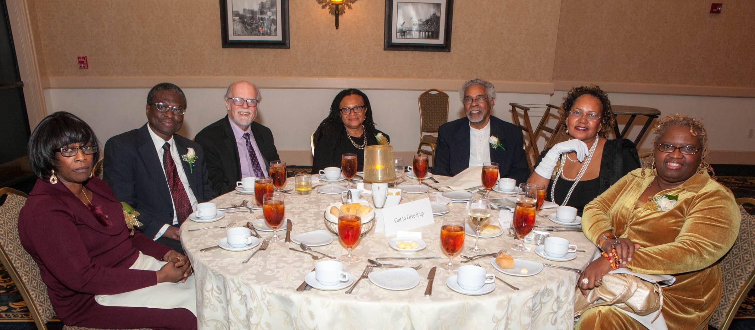 Participants at the Council of Black Faculty and Staff Awards Dinner and Dance