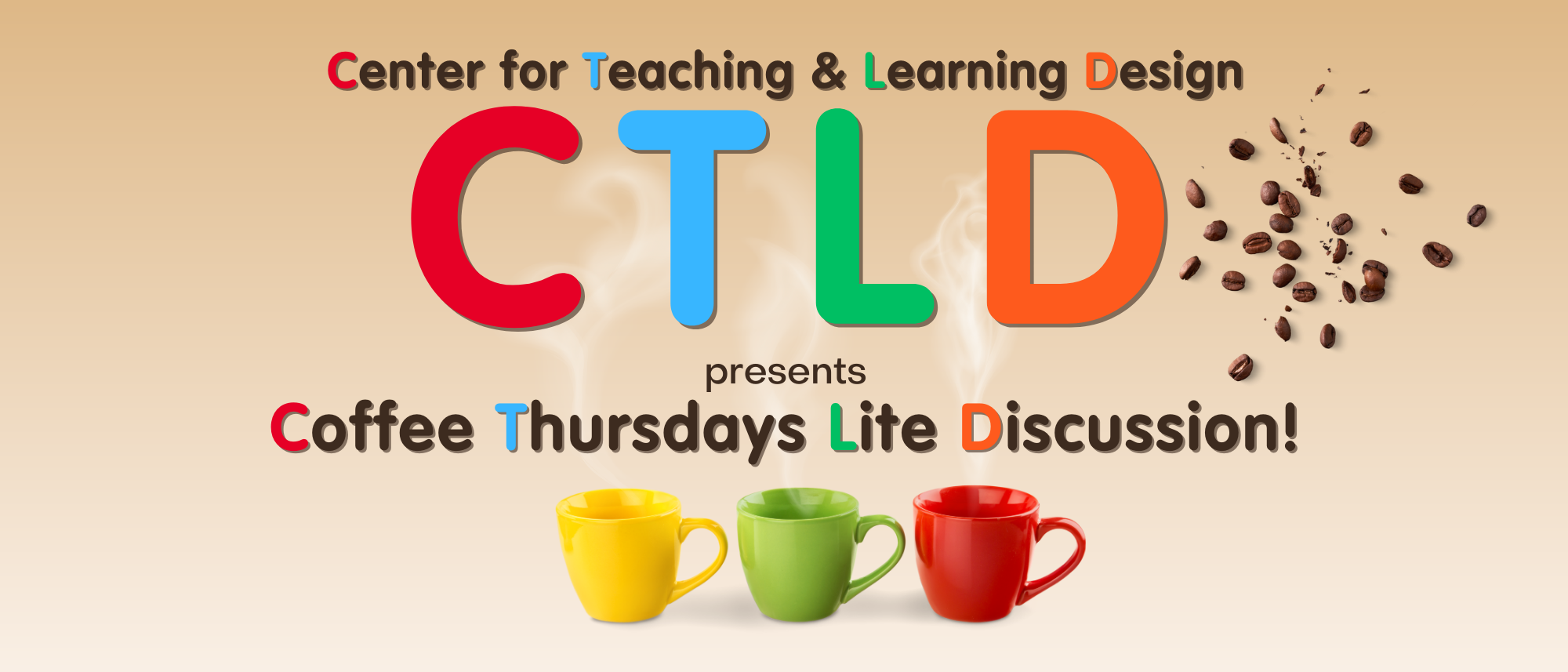 CTLD Coffee House Thursday - 9 to 11:30 am