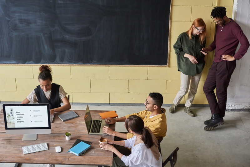 Students Having a Discussion