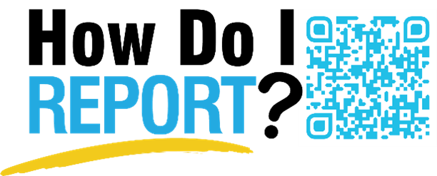 How do I report logo and QR code