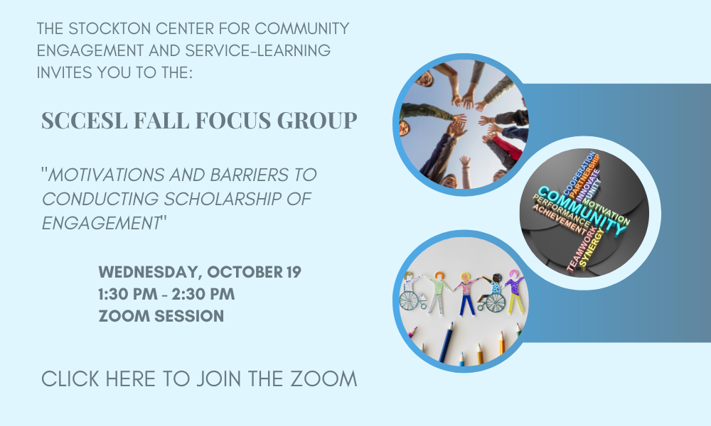 SCCESL Fall Focus Group Flyer