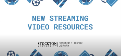 New Video Streaming Library Video Resources