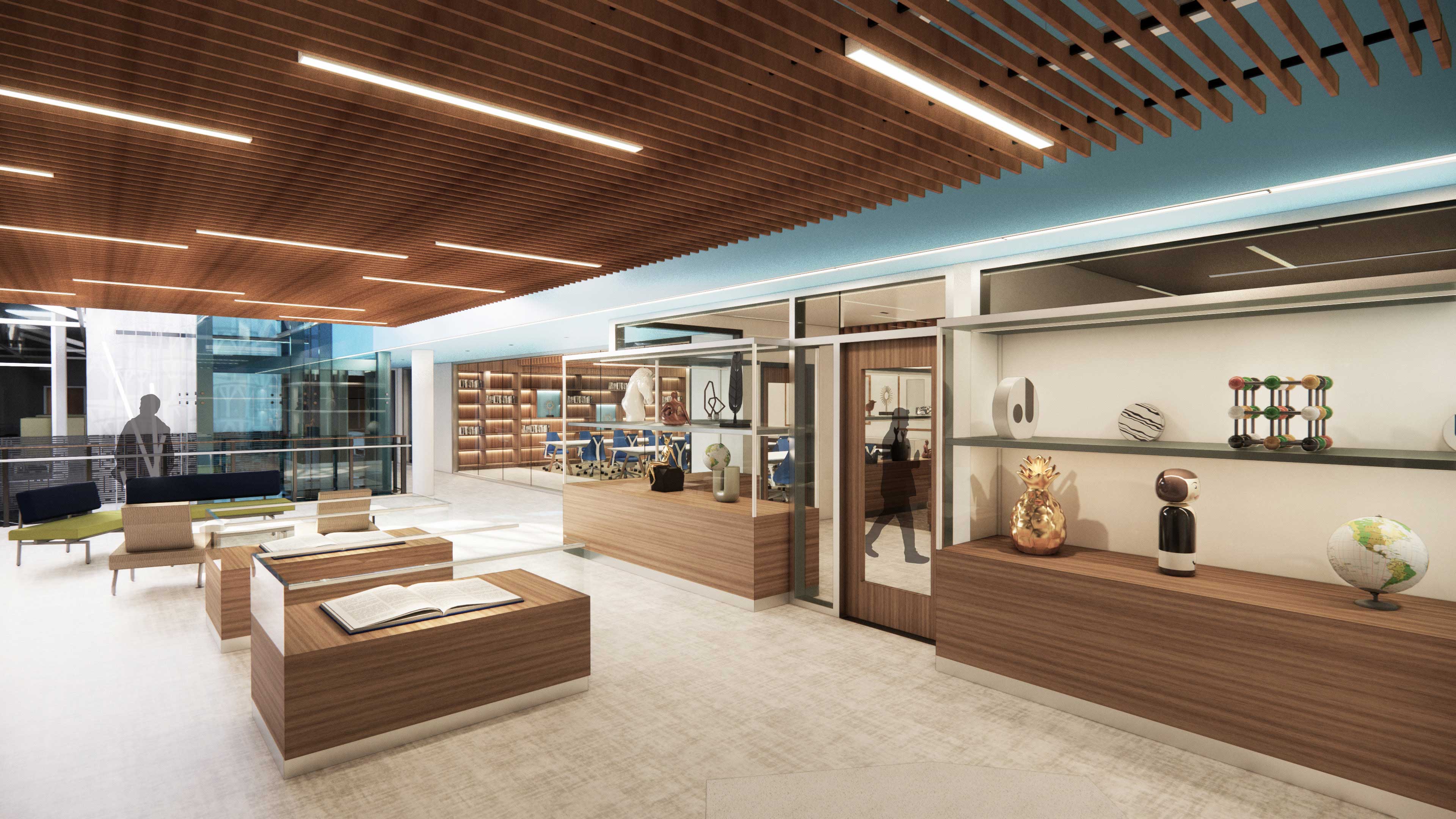 Library rendering