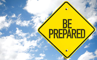 Be prepared image