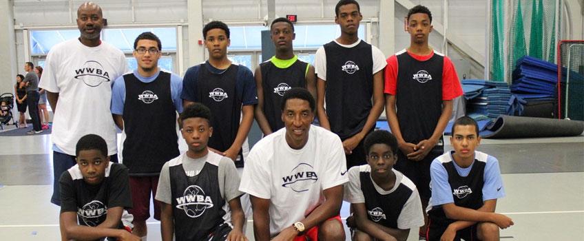 WWBA with Pippen