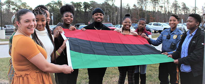 ubss flag raising