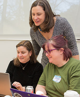 Faculty writing with FAWN members