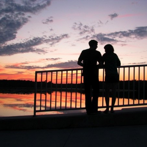 Sunset at Lake Fred