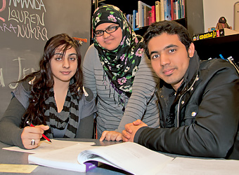 Tutoring Center Students