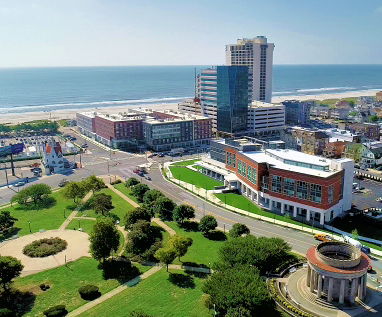 Ariel Photo of Stockton's Atlantic City Campus