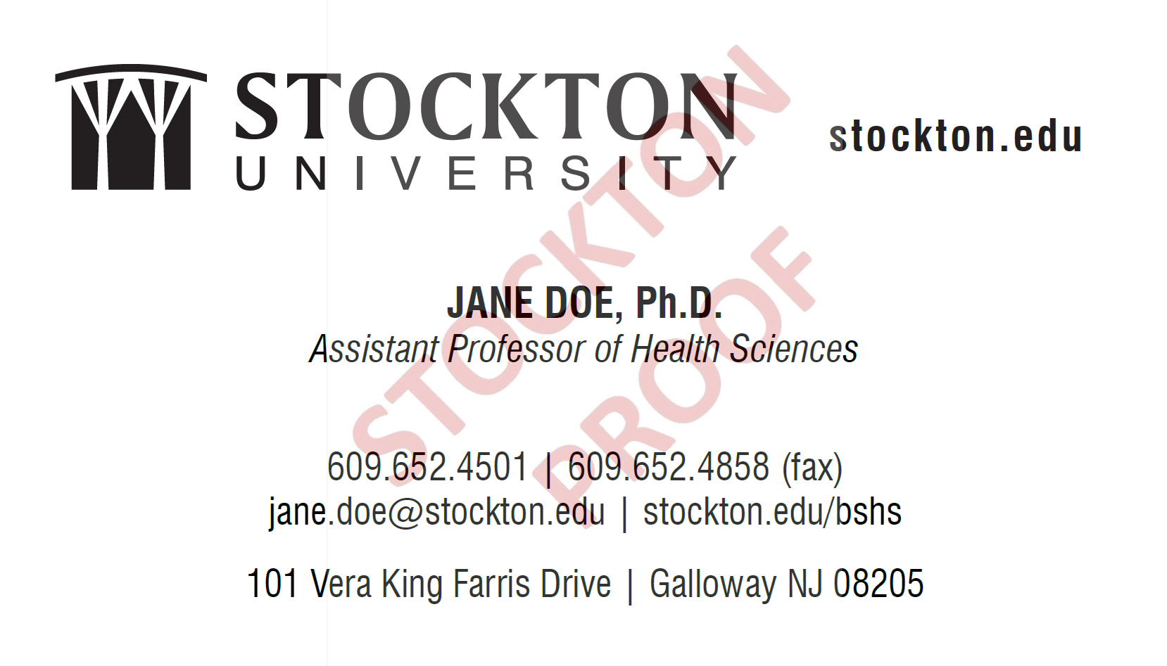 Tree Business Card Example