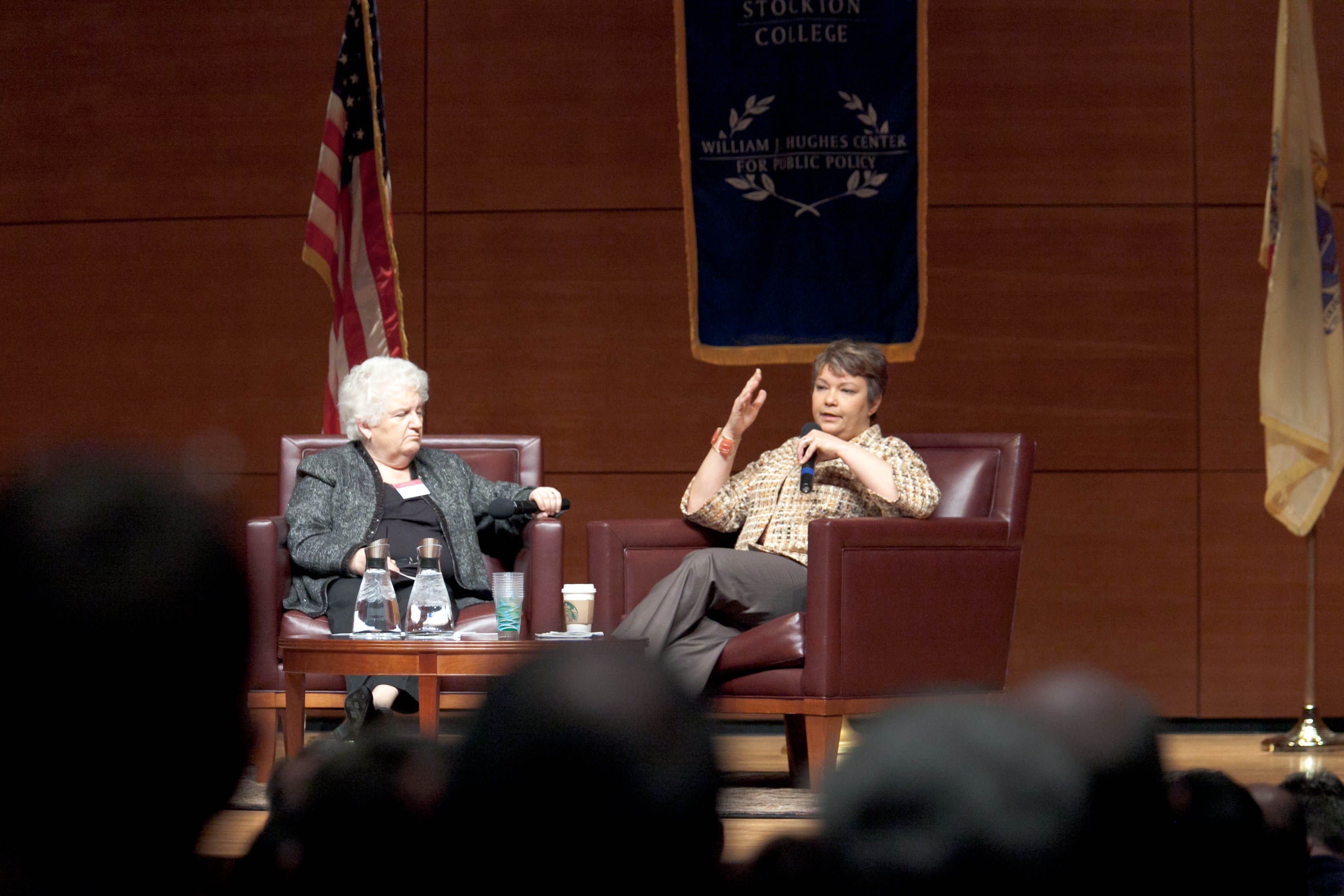 Sharon Schulman with Lisa P. Jackson