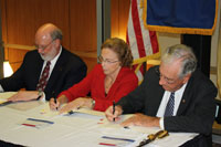 signing