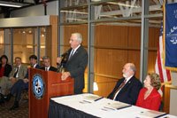William J. Hughes speaking