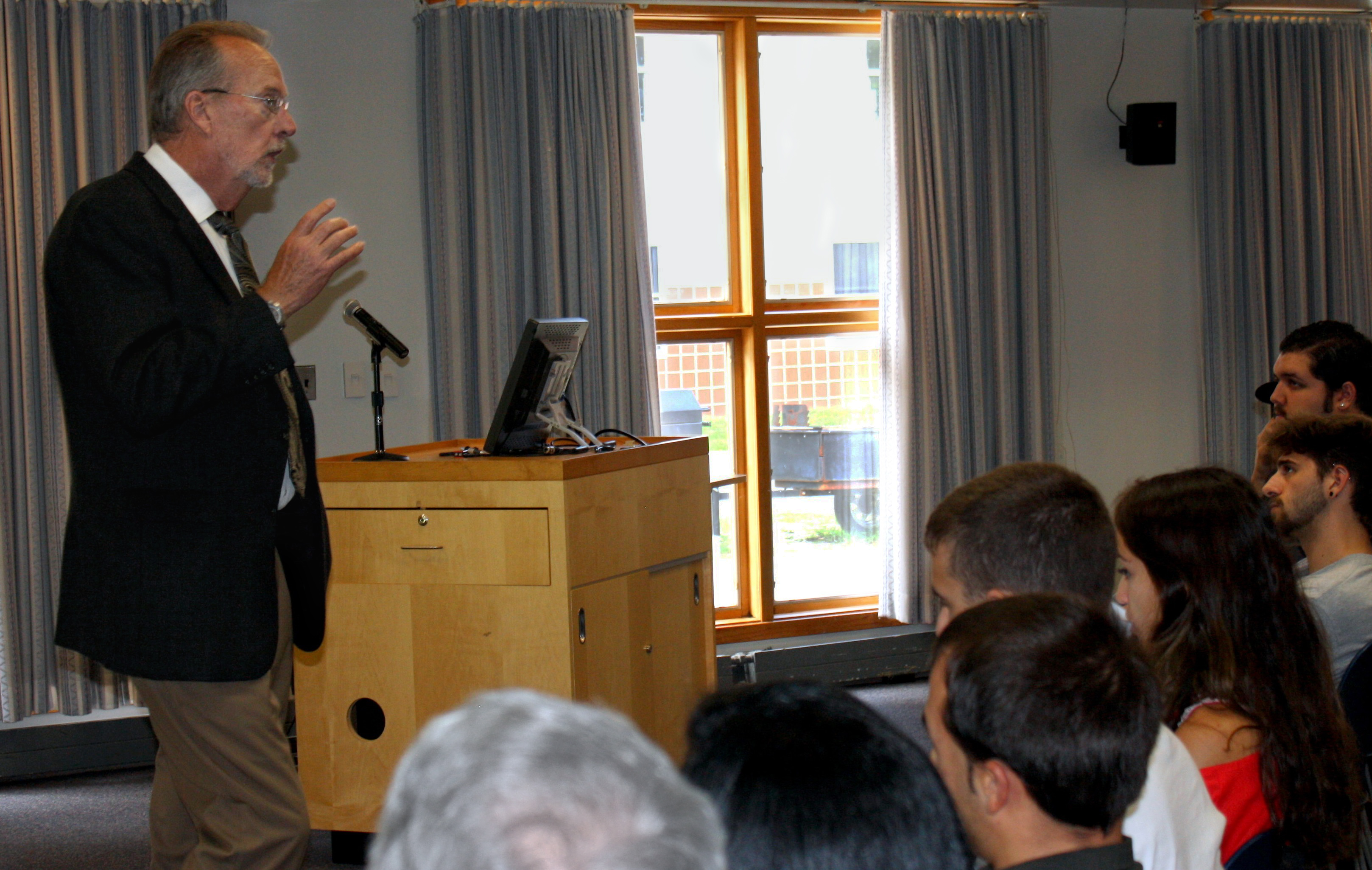 Jim Whelan speaking