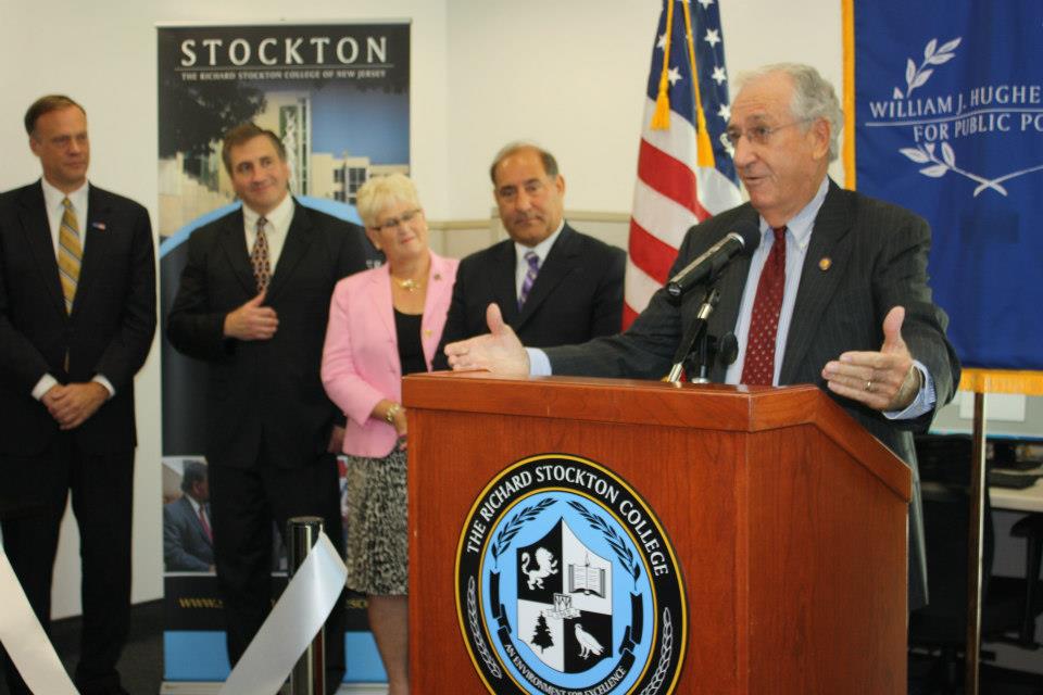 Bill Hughes giving a speech