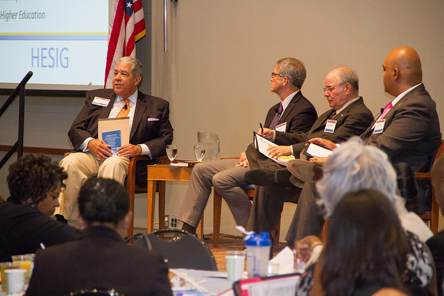 presenters at the College Outcomes Symposium
