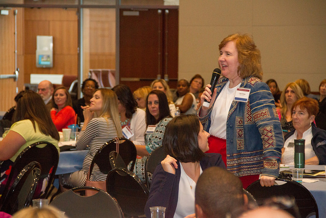 presenters at the College Outcomes Symposium