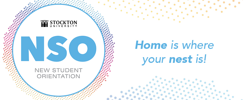 New Student Orientation Logo: Home is where your nest is!