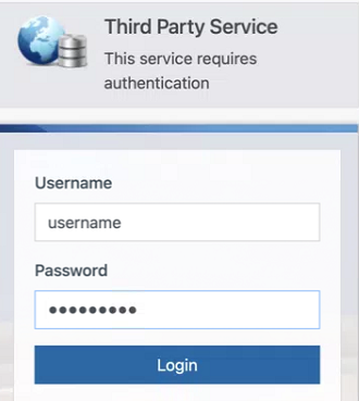 enter your Stockton GoPortal Login credentials screenshot