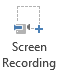 Screen Recording Button