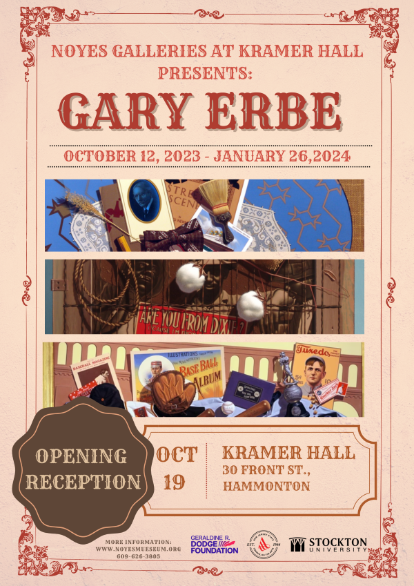 Gary Erbe Exhibit flyer